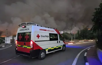 Emergencia tras los incendios forestales en España