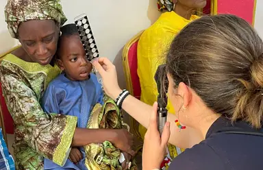 Formación de profesionales en Salud Ocular en Senegal