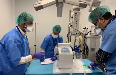 Respiradores para salvar vidas