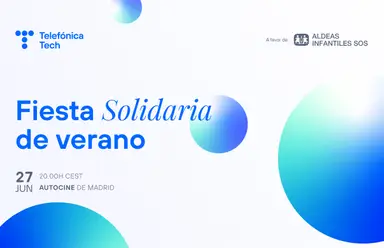 Fiesta solidaria de verano de Telefónica Tech