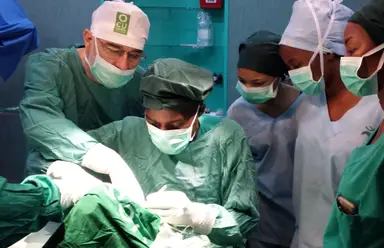 Mejora de la salud ocular en Mozambique