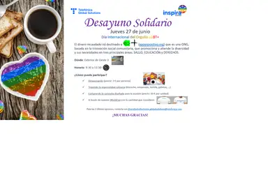 Desayuno Solidario TGS LGBT+