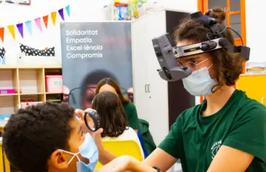 Atención oftalmológica para niños y niñas en riesgo de exclusión
