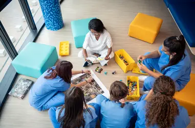 Sala de Terapia Ocupacional para niños, niñas y adolescentes con problemas de salud mental