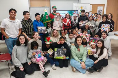 Programa de atención a la infancia en situación de vulnerabilidad en Navidad: ocio y tiempo libre