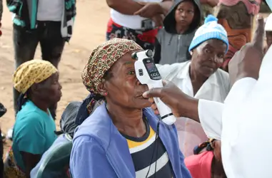 Acceso a la atención ocular de la población rural de Mozambique