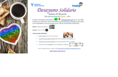 Desayuno Solidario TGS LGBT+