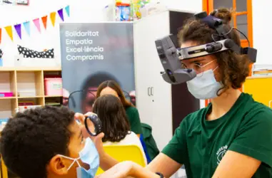 Atención oftalmológica para niños y niñas en riesgo de exclusión