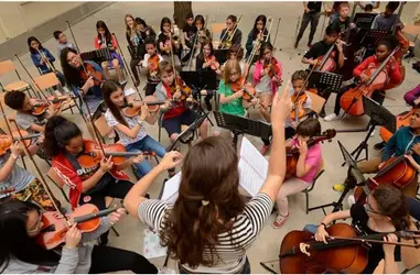 Música para la inserción social de niños y niñas