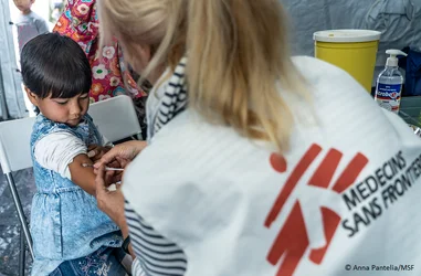 Vacunación Infantil contra el sarampión