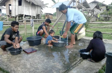 Acceso a agua potable y saneamiento en Filipinas