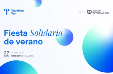 Fiesta solidaria de verano de Telefónica Tech