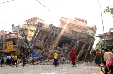 Emergencia terremoto Myanmar