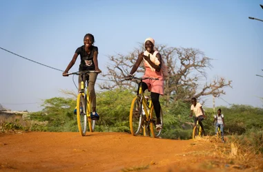 Bicicletas para la Educación en Senegal