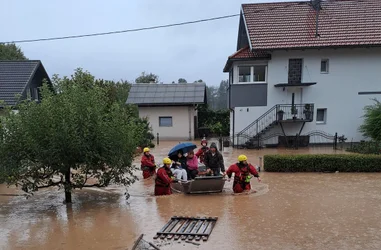 Slovenia flood emergency response