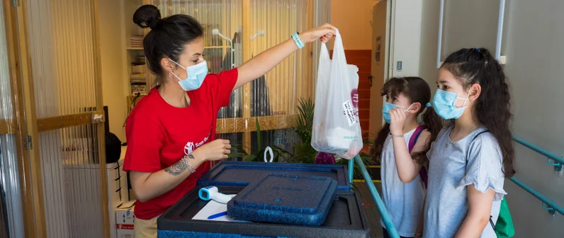 Colabora en la nutrición de niños y niñas vulnerables tras COVID-19