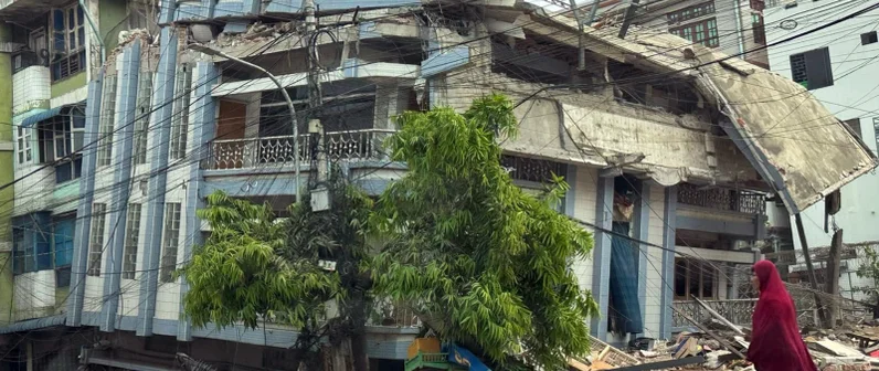 Emergencia terremoto Myanmar
