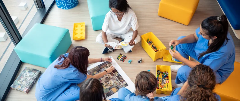 Sala de Terapia Ocupacional para niños, niñas y adolescentes con problemas de salud mental