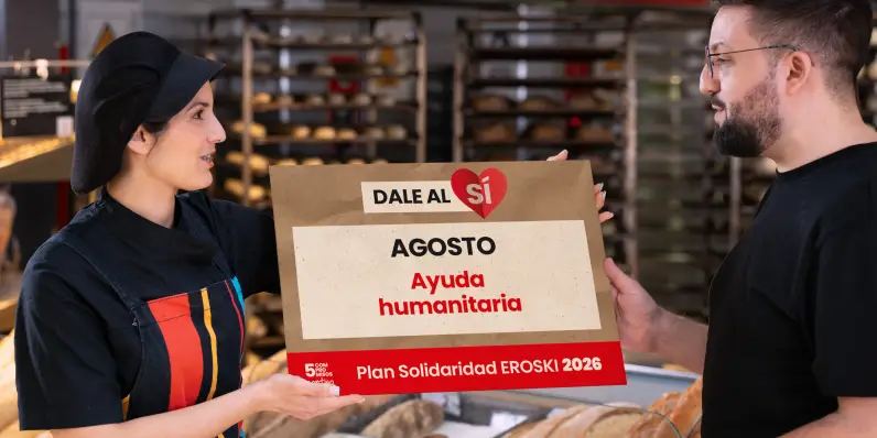 Ayuda humanitaria en países en vías de desarrollo y a personas refugiadas.