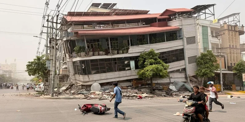 Emergencia terremoto Myanmar