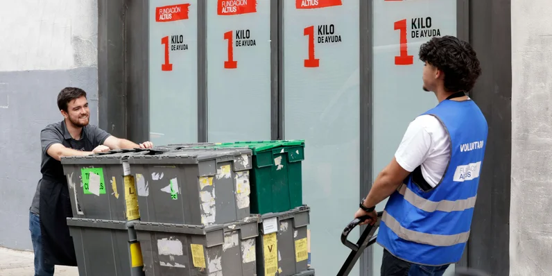 Apoyo alimentario semanal para familias vulnerables