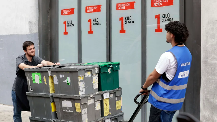 Apoyo alimentario semanal para familias vulnerables