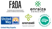 ENRAÍZA DERECHOS, SOCIEDAD DE CIENCIAS ARANZADI, FUNDACIÓN PARA LA PRESERVACIÓN DE MENORCA (MENORCA PRESERVATION), FUNDACIÓN PARA EL ASESORAMIENTO Y ACCIÓN EN DEFENSA DE LOS ANIMALES (FAADA), FUNDACIÓN UNITED WAY ESPAÑA