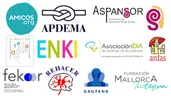 ANFAS NAVARRA, APDEMA, ASOCIACIÓN DIA, ASOCIACIÓN AMICOS, ASPANSOR, FEKOOR, FUNDACIÓN ATENA, FUNDACIÓN ENKI, FUNDACIÓN MALLORCA INTEGRA, GAUTENA, REHACER BALEARES