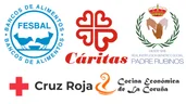 FESBAL, CÁRITAS, CRUZ ROJA, PADRE RUBINOS, COCINA ECONÓMICA CORUÑA