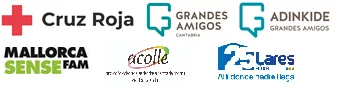 CRUZ ROJA, GRANDES AMIGOS Cantabria, GRANDES AMIGOS-ADINKIDE, LARES-ACOLLE y MALLORCA SENSE FAM