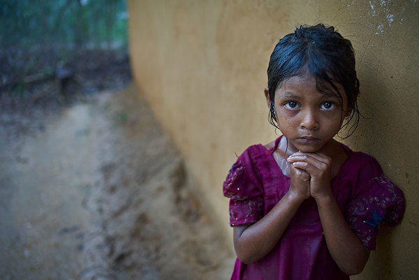 Atención médica a niños y niñas rohingya